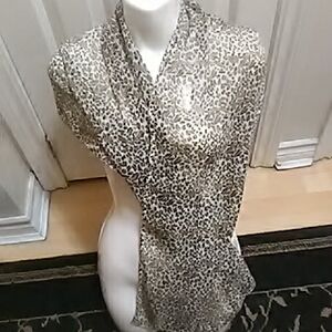 💲2⃣▶Elegant Leopard Print Scarf